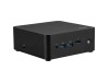 Mini namizni računalnik MSI Cubi NUC 1MG-244BEU barebone Core 3 / Wi-Fi 6E + BT / 2x2.5Gbps (črn) Core / Intel Graphics / FreeDOS