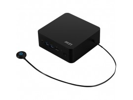 Mini namizni računalnik MSI Cubi NUC 1MG-238BEU barebone Core 5 / Wi-Fi 6E + BT / 2x2.5Gbps (črn) Core / Intel Graphics / FreeDOS