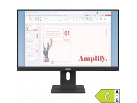 Zaslon LENOVO ThinkVision E24-40 23,8" / WLED / IPS / 100Hz / 4ms / črn - nastavljiv po višini 60,5 cm / 1920x1080