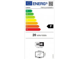 Zaslon LENOVO ThinkVision P24h-2L 23,8" / QHD / IPS / 60Hz / 4ms (črn) - nastavljiv po višini - PD 75W 60,9 cm / 2560x1440