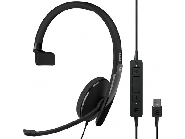 EPOS ADAPT 130T USB II – mono naglavna MS Teams certificirana slušalka