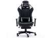 Gaming stol Bytezone CARBON, masažna blazina / Bluetooth zvočniki (črn)