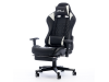Gaming stol Bytezone CARBON, masažna blazina / Bluetooth zvočniki (črn)