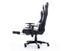 Gaming stol Bytezone CARBON, masažna blazina / Bluetooth zvočniki (črn)