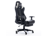 Gaming stol Bytezone CARBON, masažna blazina / Bluetooth zvočniki (črn)