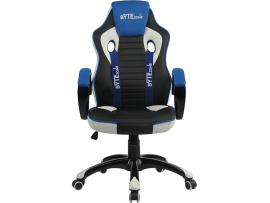 Gaming stol Bytezone Racer PRO (črno-siv-moder)