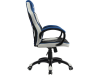 Gaming stol Bytezone Racer PRO (črno-siv-moder)