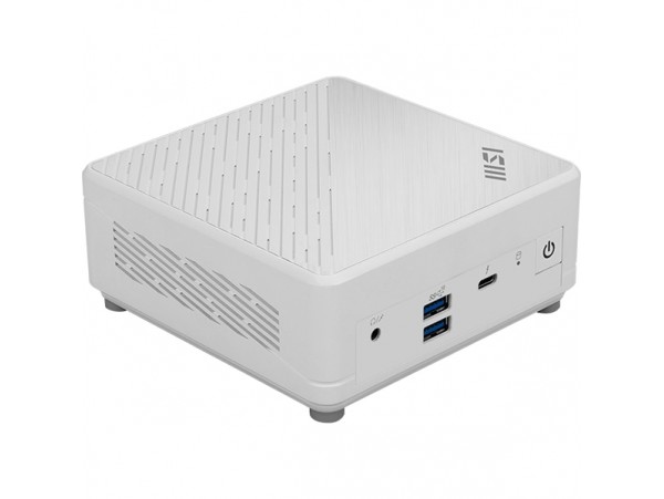 Mini namizni računalnik MSI Cubi 5 1M-439BEU barebone Core 5 / WiFi 6E + BT 5.3 / 1x2.5Gbps + 1x1Gbps (bel) Core / Intel Graphics / FreeDOS