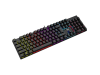 Mehanska gaming tipkovnica BYTEZONE Dozer RGB / modra stikala / makro / Anti-Ghosting (črna)