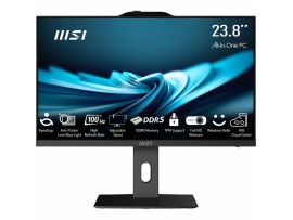 Računalnik All-in-One MSI PRO AP242P 14M Core i3 / 8 GB RAM / 512 GB SSD / 23,8" FHD / Windows 11 Pro (črn) 60,5 cm / 1920x1080 / i3 / 8GB / 512GB SSD / Intel Graphics / Win 11 Pro