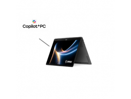 Prenosnik MSI Prestige 14 Flip AI+ D3MTG Core Ultra 9 / 32GB RAM / 2TB SSD / 14"  OLED FHD+ / Intel UMA / W11 Pro (platinast)