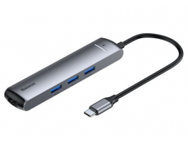 USB Type-C priklopna postaja BASEUS 6v1 (docking station)