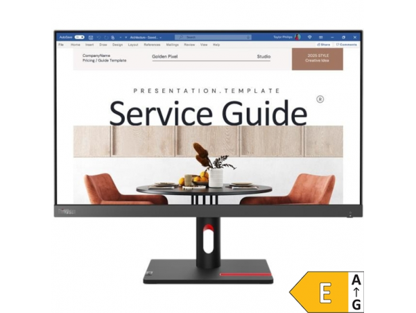 Zaslon LENOVO ThinkVision S24i-30 23,8" / WLED / IPS / 100Hz / 4ms (črn)