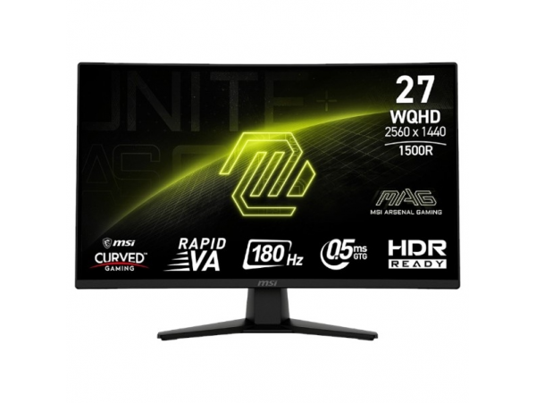 Zaslon MSI MAG 274CQF 27" / WQHD / Rapid VA / 180Hz / 0,5ms GtG (črn)