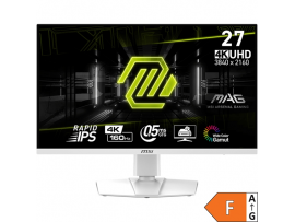 Zaslon MSI MAG 274URFW 27" / 4K UHD / 160Hz / 0,5ms (GTG) (bel) – nastavljiv po višini - PD 15W