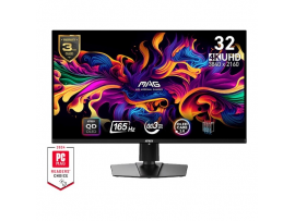 Zaslon MSI MAG 321UP QD-OLED 31.5" / UHD / 165Hz / 0,03ms (GTG) / črn - nastavljiv po višini
