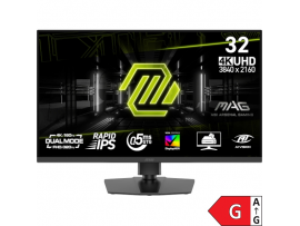 Zaslon MSI MAG 322URDF E16 / 31.5" / UHD / Rapid IPS / 160Hz / 0.5ms (GtG) / črn - nastavljiv po višini