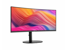 Zaslon MSI Modern MD342CQP / 34" / UWQHD / VA / 120Hz / 1ms (MPRT) / ukrivljen / KVM / črn - nastavljiv po višini - PD 98W