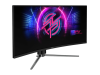 Zaslon MSI MPG 346CQRF X24 34" / UWQHD / 240Hz / 0,5ms / ukrivljen / HDR400 / USB-C 98W / nastavljiv po višini / črn