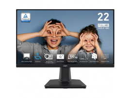 Zaslon MSI PRO MP225V / 21.5" / FHD / VA / 100Hz / 1ms (MPRT) / črn
