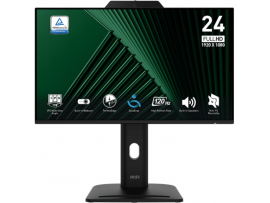 Zaslon MSI PRO MP242PMG / 23.8" / FHD / IPS / 120Hz / 1ms (MPRT) / črn - nastavljiv po višini
