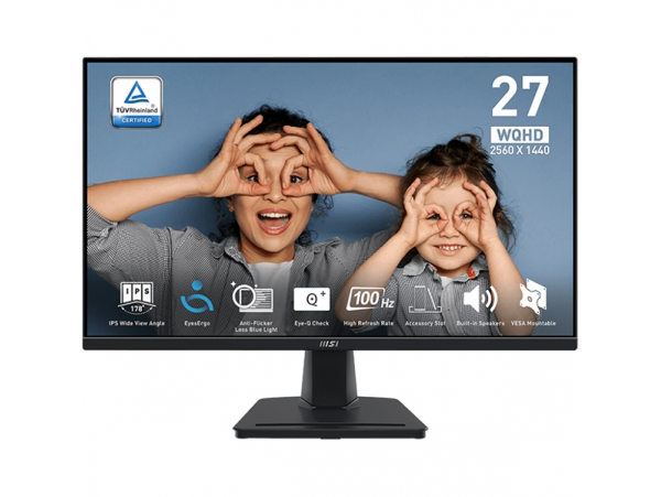 Zaslon MSI PRO MP275Q 27" / WQHD / IPS / 100Hz / 1ms MPRT (črn)