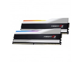 DDR5 32GB 6000MHz CL36 KIT (2x16GB) G.Skill RGB Trident Z 1,35V Gaming srebrna (F5-6000J3636F16GX2-TZ5RS)