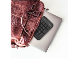 Tipkovnica LogiLink numerična, 17 gumbov brezžična Bluetooth V5.1 črna (ID0201)