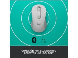 Miš brezžična + Bluetooth Logitech M650 2000DPI Signature bela (910-006255)