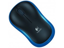 Miš brezžična za notesnike Logitech M185 nano modra (910-002239)