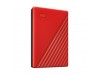 Prenosni disk 6,4cm (2,5") 4TB USB 3.0 WD My Passport - rdeča WDBPKJ0040BRD-WESN