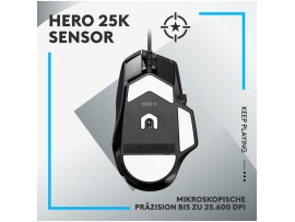 Gaming miška Žična Logitech G502 X , črna (910-006138)