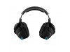 Slušalke brezžične Logitech naglavne BT/1x3,5mm G935 črna LightSync Gaming (981-000744)
