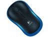 Miš brezžična za notesnike Logitech M185 nano modra (910-002239)