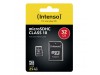 Spominska kartica SDHC-Micro 32GB Intenso Class10 40MB/s/10MB/s +adapter (3413480)