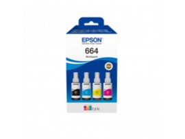 ČRNILO EPSON T 664 4x KOMPLET STEKLENIČKA 70 ML L100,L200,L210,L300... (C13T66464A)