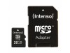 Spominska kartica SDHC-Micro 32GB Intenso Class10 40MB/s/10MB/s +adapter (3413480)