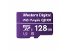 Spominska kartica microSDXC 128GB WD Purple QD101 Ultra Endurance 100MB/s/20MB/s U1 V10 UHS-I (WDD128G1P0C)