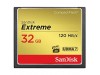 Spominska kartica Compact Flash 32GB Sandisk Etreme 120MB/s/85MB/s (SDCFXSB-032G-G46)