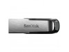 Spominski ključek 256GB USB3.0 Sandisk Ultra Flair 150MB/s 60MB/s kovinski-plastičen brez pokrovčka črno-srebrn Enkripcija 128-bit AES (SDCZ73-256G-G46)