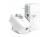 HPAV Powerline 1xLAN RJ45 220V TP-Link 1000Mbit/s (1+1) WLAN (TL-WPA7617 KIT)
