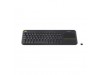 Tipkovnica brezžična Logitech K400 Plus | Slovenski nabor znakov črna + Touchpad (920-008385)