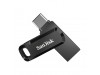 Spominski ključek 64GB USB-C USB3.2 Sandisk Dual Drive Go 150MB/s plastičen vrtljiv črn (SDDDC3-064G-G46)