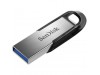 Spominski ključek 16GB USB 3.1 Sandisk Ultra Flair 150MB/s - kovinski/brez pokrovčka/srebrn (SDCZ73-016G-G46)