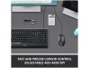 Miš Logitech USB M500s optična črna High Precision Optical Tracking 4000DPI (910-005784)