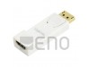 Adapter DisplayPort (m) => HDMI (ž) LogiLink z mehanizmom za zaklep (CV0057)