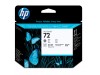 HP GLAVA SIVA IN FOTO CRNA 72 ZA DESIGNJET T1100/T610, VEC KOT 3 (C9380A)