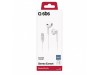 Slušalke žične ušesne USB-C stereo SBS z mikrofonom bele (TEEARTYCAPW)