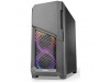 Ohišje Antec DP502 Flux Dark Phantom MidiATX - črna RGB