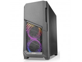 Ohišje Antec DP502 Flux Dark Phantom MidiATX - črna RGB